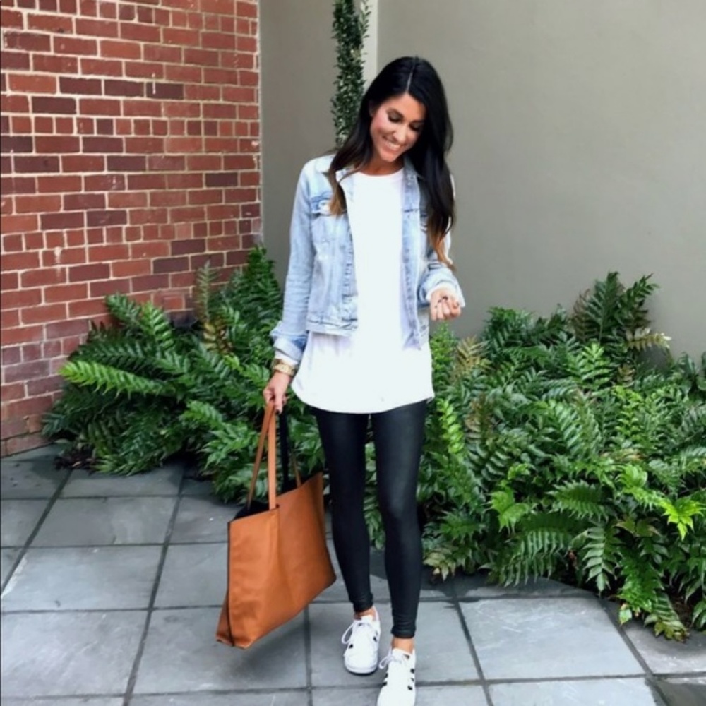 Pleather Vegan Leather Leggings